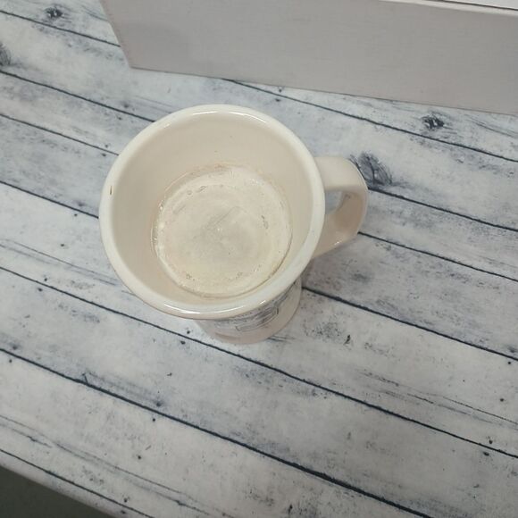 VINTAGE CERAMIC SCHLITZ BEER STEIN MUG WITH LARGE HANDLE - Picture 3 of 5